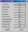 Image to show print drawings directly to WORD or EXCEL in take-off process