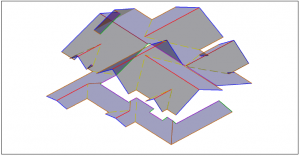 Metal roofing - This image shows an AppliCad Metal Roof model Metal roofing - This image shows an AppliCad Metal Roof model