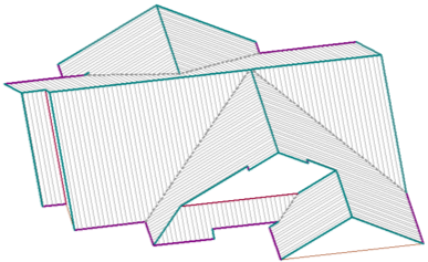 AppliCad 3D Roof Model